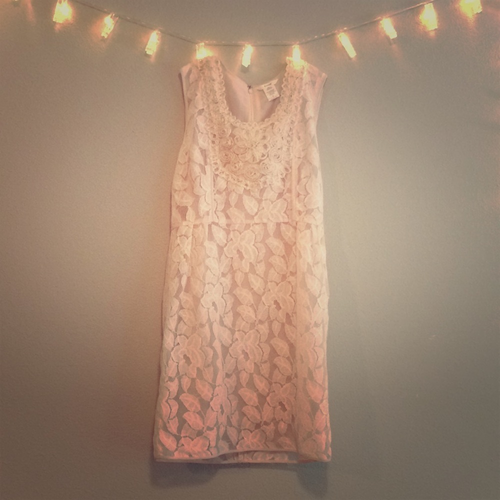 Blush Pink Esley Small Vintage Dress